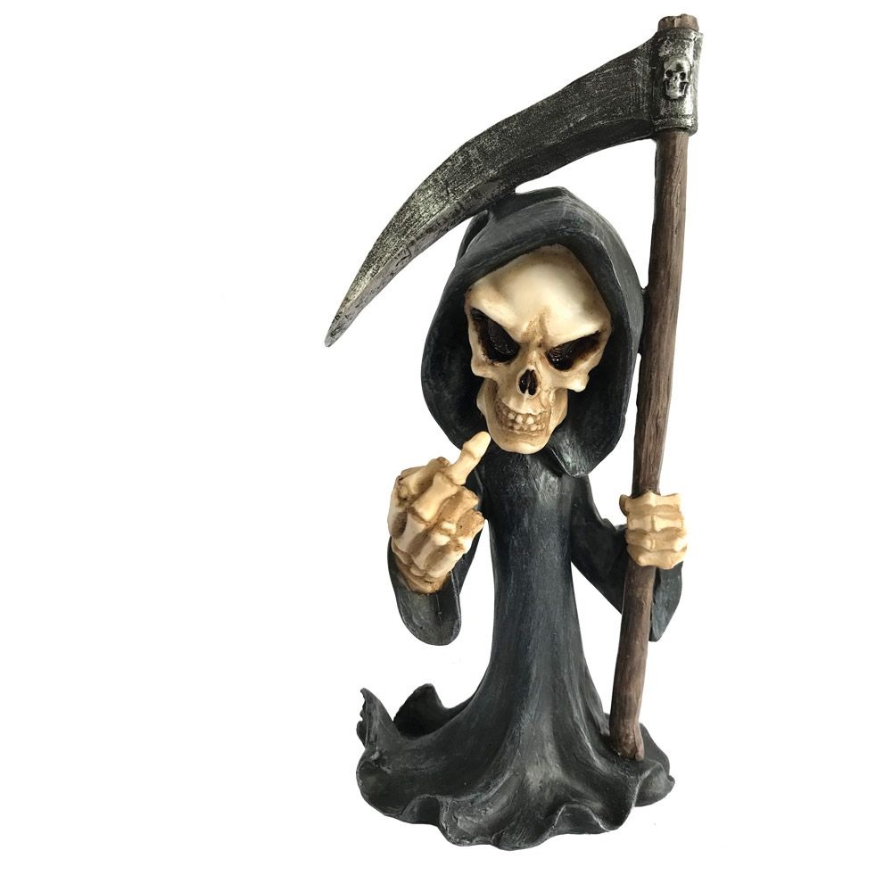 Nemesis Now - Don't Fear the Reaper Dekorative Figur - Schwarz/Creme